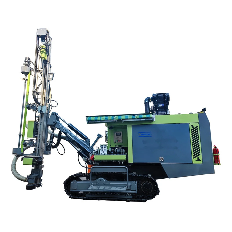 KH103 Diesel Integrated Borehole Drilling Rig Rotary Head With Air Compressor