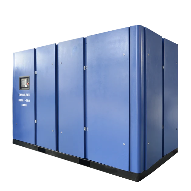 RM160Ⅱ-34/8 Lubricated Rotary Screw Twin Screw Drive Air Compressor